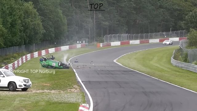 NÜRBURGRING CRASH COMPILATION - NORDSCHLEIFE CRASHES & FAIL COMPILATION - VLN