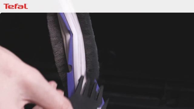 Как очистить центральную щетку в роботе-пылесосе Tefal X-plorer Serie 50 смотреть онлайн