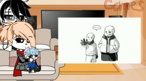 //реакция андертейл на будущее 3 часть//🍀🍀🍀🍀