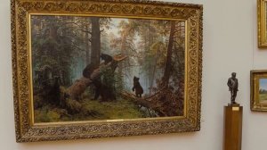 Утро в сосновом лесу, Шишкин   обзор картины