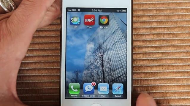 Google Chrome on iPhone 4s смотреть онлайн