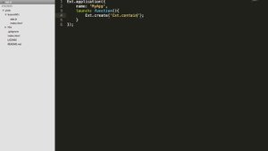 Ext JS - Создание простейшего приложения