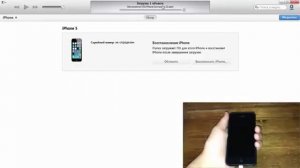 Восстановление iphone 5 5s через iTunes Mobile info