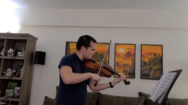Dvořák Sonatina Op. 100 1st Movement Solos for Young Violinists Volume 2