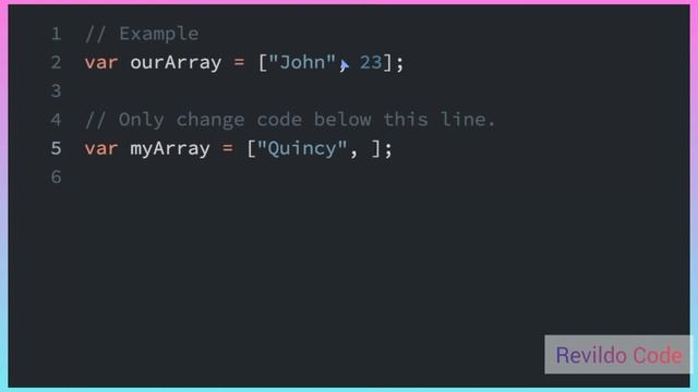 Store Multiple values with Array in javascript |Javascript Full Course |#javascript | #Revildo_code