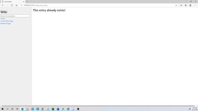 CS50’s Web Programming with Python and JavaScript: Project 1
