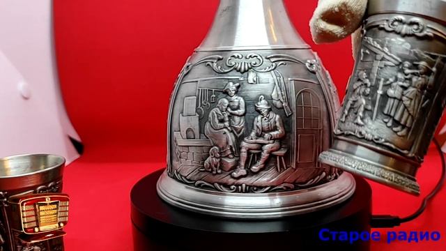 Оловянная посуда. Винтажный набор немецкой оловянной посуды смотреть онлайн