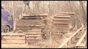 Строительство временной дороги из Дорожных плит. Плиты дорожные ПДП 3х1,75 (2П30-18-30)