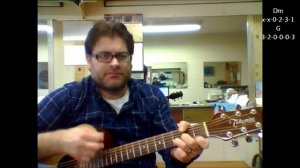 How to play "In Time" by Mark Collie on acoustic guitar