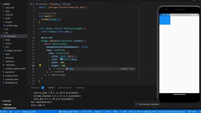 Exploring Container and SafeArea in Flutter: Building Flexible and Responsive UIs