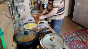 Грибной суп с опятами