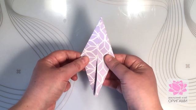 Классический оригамный журавлик / DIY Traditional Origami Crane