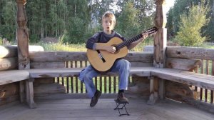 Попурри из популярных песен под гитару