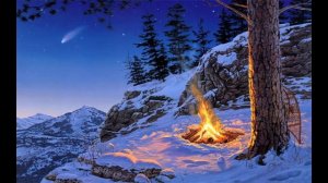 (Camp Fire & Wind Melody) [Music for Sleep] [适合睡觉的音乐] [Musique pour Dormir] [موسيقى للنوم]