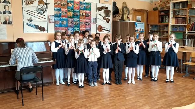 СПб 316 Весёлая свирель, анс 9 лет 30 человек Кукушка смотреть онлайн