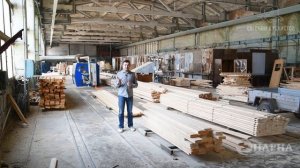 Экскурсия по производству бань-бочек "Парна" - заготовительный цех