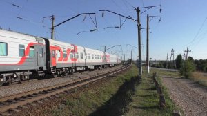 ЭП1М-671 с поездом №480 Санкт-Петербург - Сухум