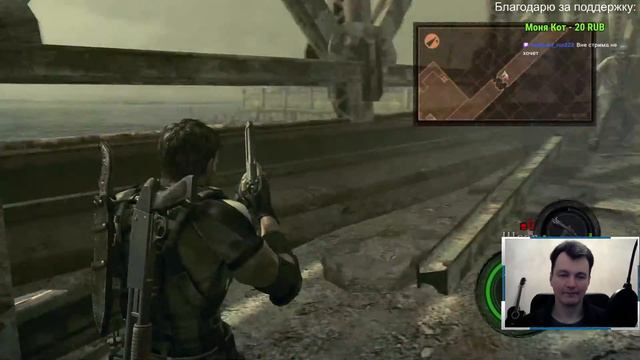 Resident Evil 5 кооператив прохождение|Крис Редфилд VS зомби смотреть онлайн