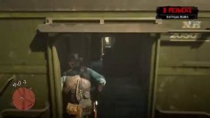 RDR2 Ограбление поезда