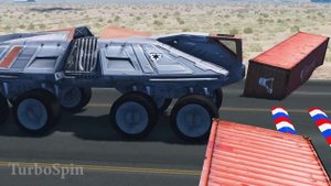 Cars vs Big & Small Speed Bumps | BeamNG.DRIVE