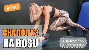 Скалолаз на bosu