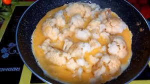 Gulkaram pishirishni ajoyib usuli!  Вкусная цветная капуста! 10 daqiqa