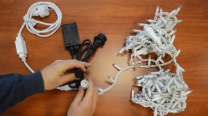 Как подключить контроллер к уличным гирляндам Delux