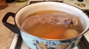 Как приготовить вкусно говяжий язык.
