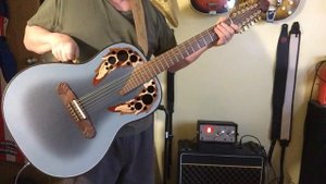 Ovation Adamas 1688-8 12 String Electric Acoustic Guitar Demo