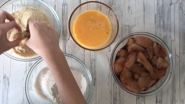 Куриные наггетсы как в Макдональдсе ? Наггетсы из куриного филе во фритюре в домашних условиях