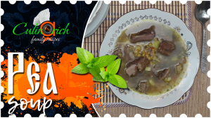 Pea soup with ribs - right recipe from «Culinarich»