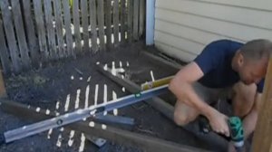 Garden Shed Floor Frame Construction