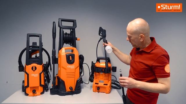 Обзор моек высокого давления Sturm! смотреть онлайн