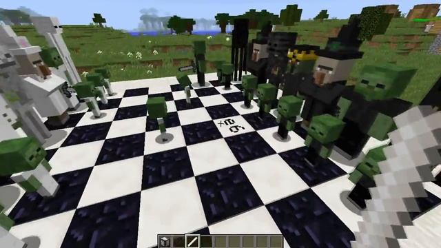 ШАХМАТЫ - Minecraft Обзор Мода