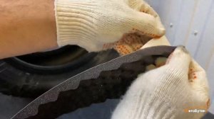 ? Выполнили работу по шумоизоляции автомобильных шин R17.