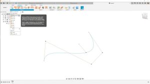 Лайфхак Fusion 360: как построить вспомогательную плоскость через кривую и точку
