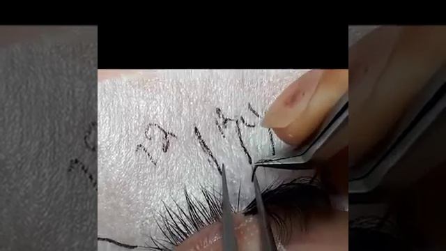 Eyelash Extensions Full Tutorial on Application смотреть онлайн