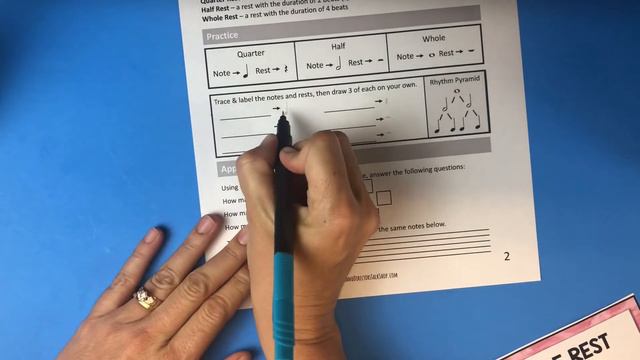 Beginning Band Music Theory - Notes & Rests (SECOND LESSON) Link for printable worksheet below. смотреть онлайн