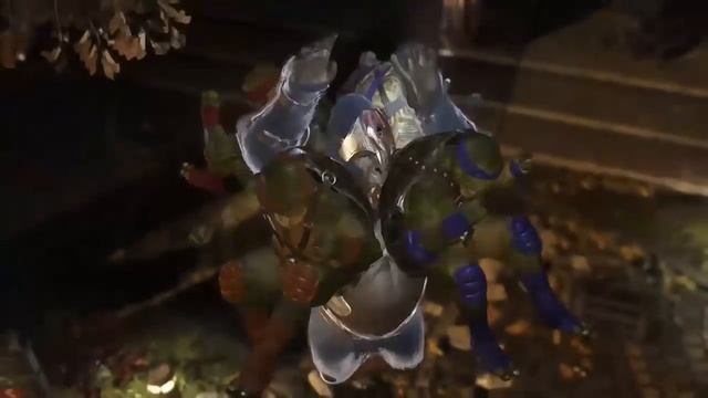 Injustice 2 - TMNT Super Move On All Characters смотреть онлайн