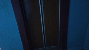 Пассажирский лифт в Уфе-(Самарканд-1982 г.в),V-0,71 м/с.