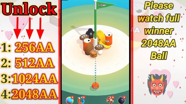 Merge Blocks 3D 2048 puzzle | shape changing ball in merge block 3d  cool video games new update#5