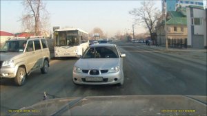Обламываем хамло на встречке.  Часть 2