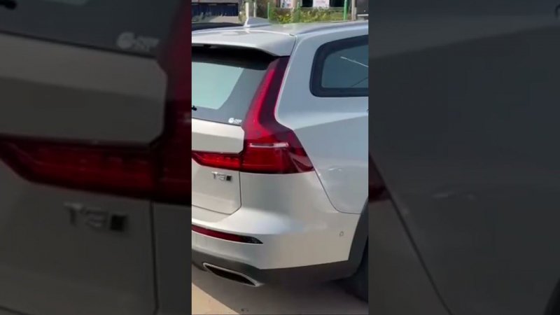 Volvo v60 CC подготовка к погрузке. #авто #volvo #авто под заказ