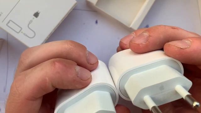 ОБЗОР 5 ПОДДЕЛОК быстрой зарядки Apple: как отличить оригинал от подделки? смотреть онлайн