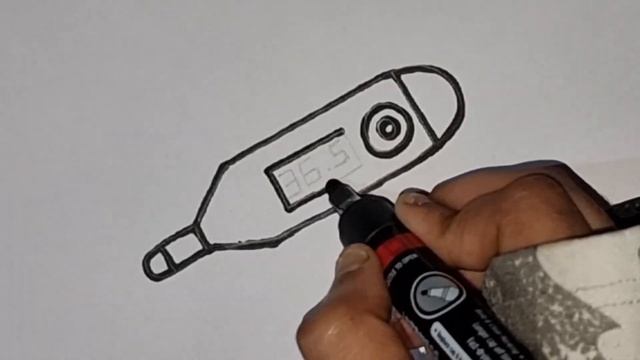 How to draw thermo meter | Как нарисовать термометр | Termometrni qanday chizish mumkin |DFK Jes AR смотреть онлайн