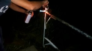 Горение магния/ как горит металл магний