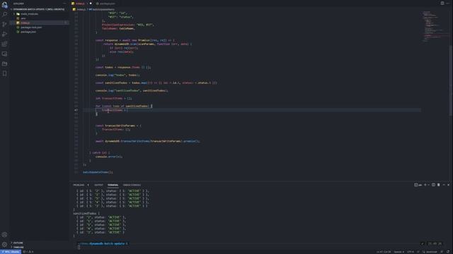 DynamoDB: How to batch update multiple items in a table смотреть онлайн