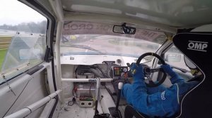 On-Board Dan Rooke Citroen AX Lydden Hill British Rallycross Round 2 2015