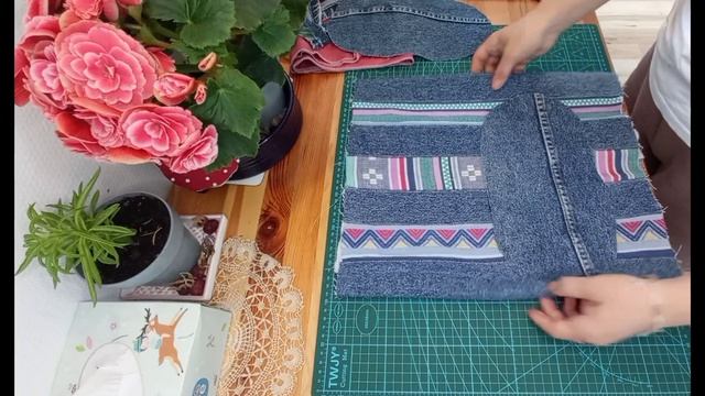 DIY / ИДЕЯ ВО ЧТО МОЖНО ПРЕВРАТИТЬ  СТАРУЮ  РУБАШКУ /  ПЕРЕРАБОТКА  СТАРЫХ ВЕЩЕЙ