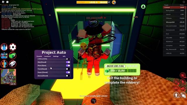 Roblox Jailbreak Auto Rob Script Hack: Auto Rob, Auto Claim Bounty, Unlock! Script PASTEBIN смотреть онлайн